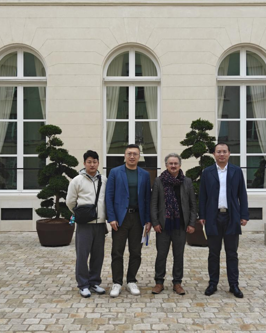 Jean-Yves Moisseron院长拜访中国驻法国大使馆